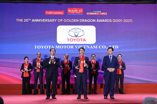 Toyota Việt Nam ghi nhận kết quả ấn tượng trong năm 2021